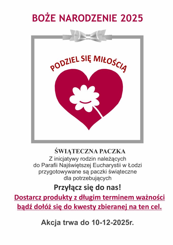 Świąteczna paczka Boże Narodzenie 2025 - akcja trwa do 10.12.2025