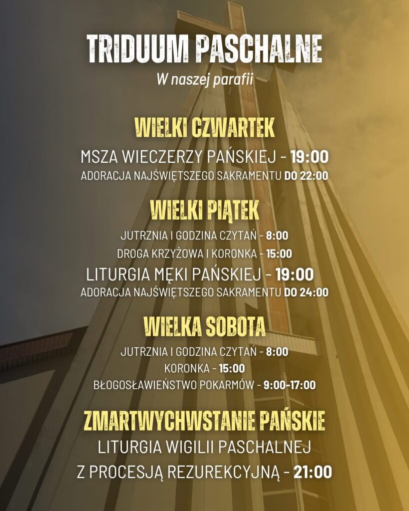 Plan Triduum Paschalnego
