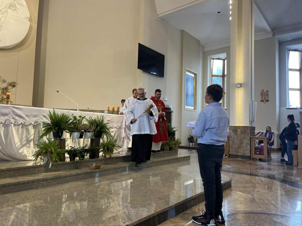 Nowy ministrant Bartek – 14.09.2025