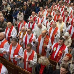 Msza dziękczynna za posługę kard. Grzegorza Rysia – 2025 – Parafia Najświętszej Eucharystii w Łodzi