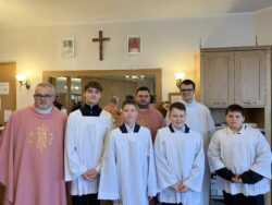 Nowi ministranci – 14.12.2025 – Parafia Najświętszej Eucharystii w Łodzi